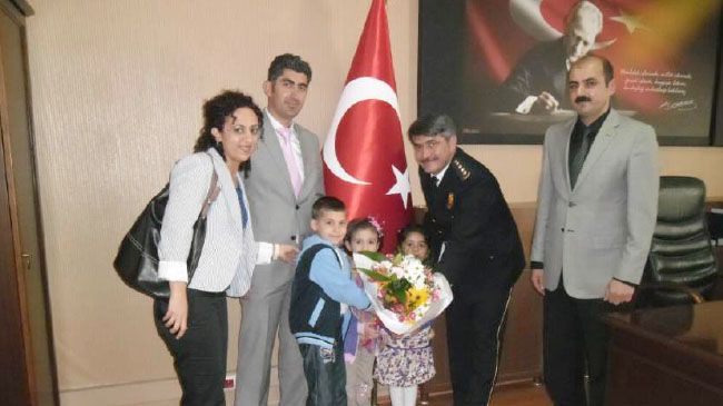 Minik kardelenlerin emniyet ziyareti