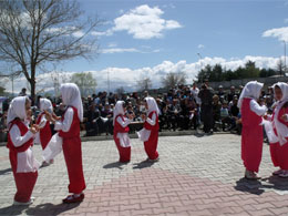 Minikler hünerlerini sergilediler