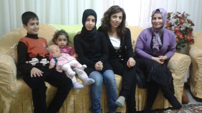 Öğrencileri evlerinde ziyaret ettiler