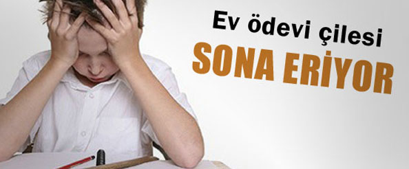 Öğrencilerin ev ödevi çilesi sona eriyor