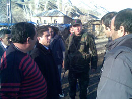 Pala`dan ayanoğlu köyü`ne ziyaret