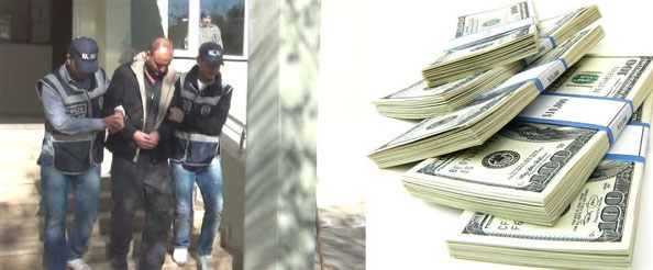 Piyasaya sahte dolar süren şahıs yakalandı