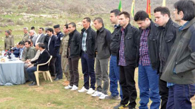 Pkk tutsakları serbest bıraktı