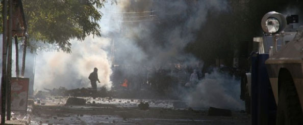 Provokatörler iş başında