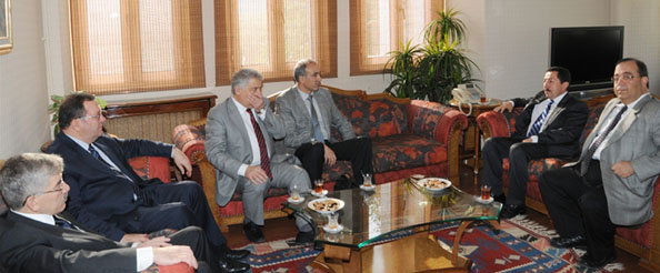 Rektörlerden balkanlıoğlu`na ziyaret