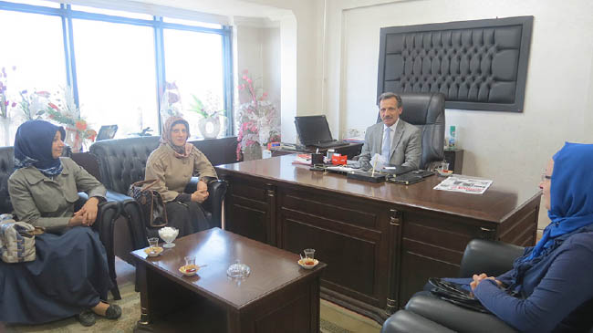 Sağlık-sen`den ak parti ziyareti