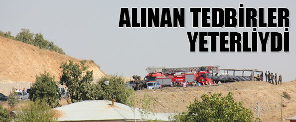 Saldırıya karşı yeterli önlem alınmıştı