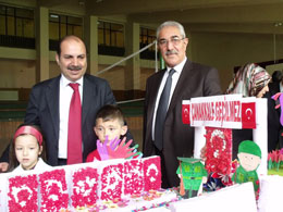 Şenlikler kapsamında sergi düzenlendi