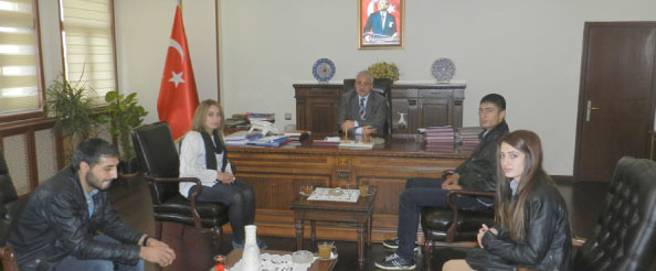 Şeyma`nın arkadaşlarından vali`ye ziyaret