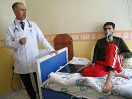 Silikozis hastaları oksijensiz kaldı