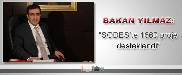 Sodes`te bin 660 proje desteklendi