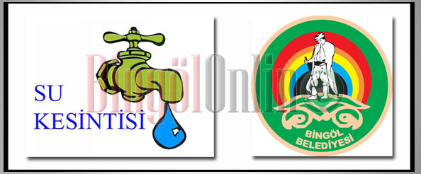 Su kesintisi yapılacak