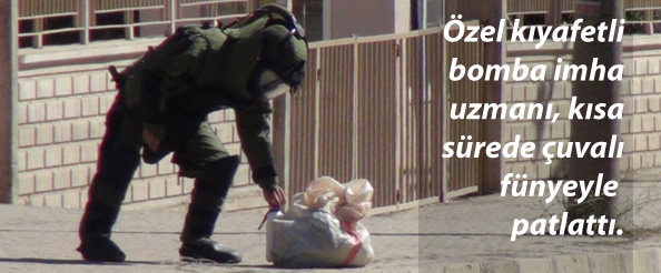 Şüpheli çuval paniği