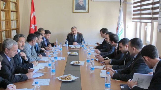 Tarım`da 2013`ün ilk bav toplantısı