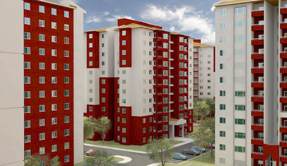 Toki`den bingöl`e 612 konut