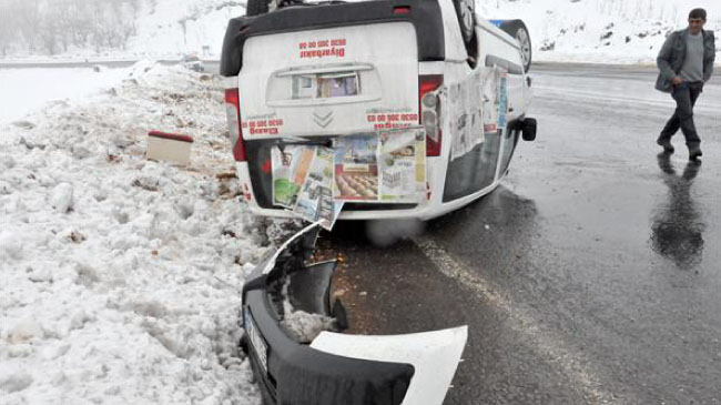 Trafik kazası: 6 yaralı