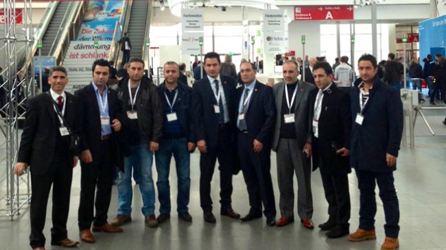 Tümsiad üyeleri almanya`da fuara katıldı