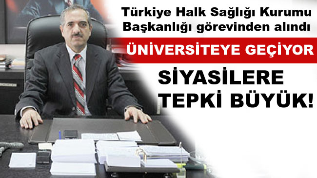 Turan buzgan görevden alındı