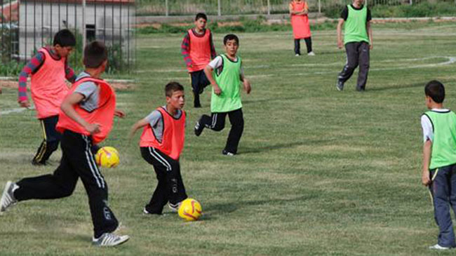 U-13 1`inci kademe maçları bingöl`de