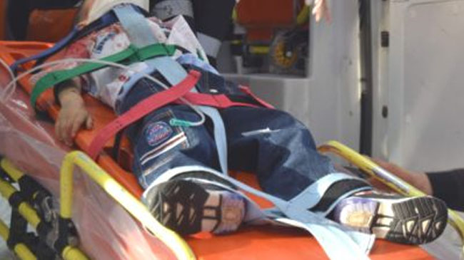 Üzerine televizyon düşen çocuk hayatını kaybetti!