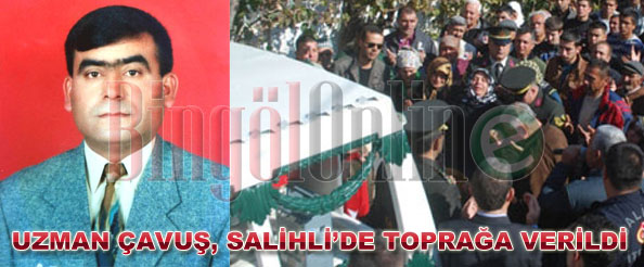 Uzman çavuş, salihli`de toprağa verildi
