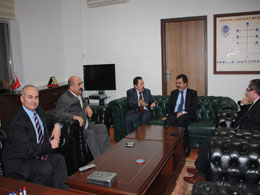 Vali balkanlıoğlu`na ziyaret