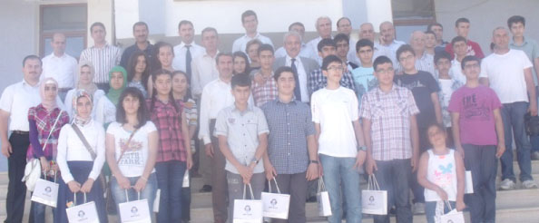 Vali güvençer, şampiyonlarla buluştu