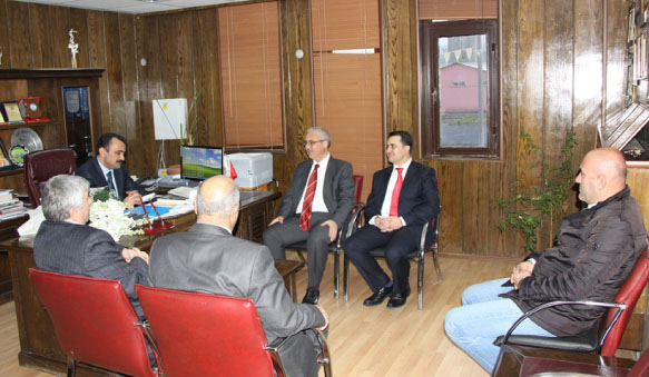 Vali güvençer`den beki`ye teşekkür