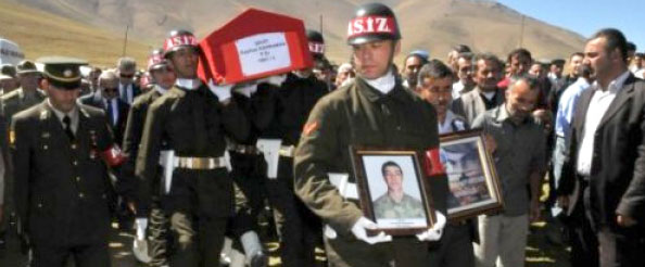 Van, şehidini uğurladı