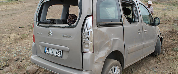 Yine genç yolu yine kaza