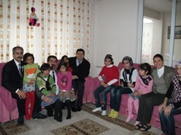 Yüzenada sevgi evleri`ne ziyaret