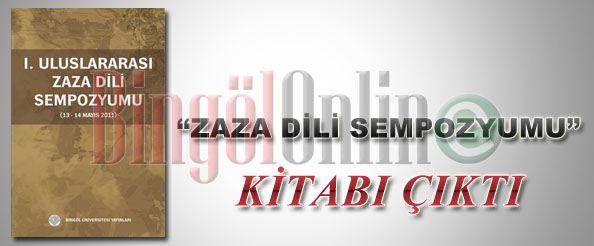 Zaza dili sempozyumu kitabı çıktı