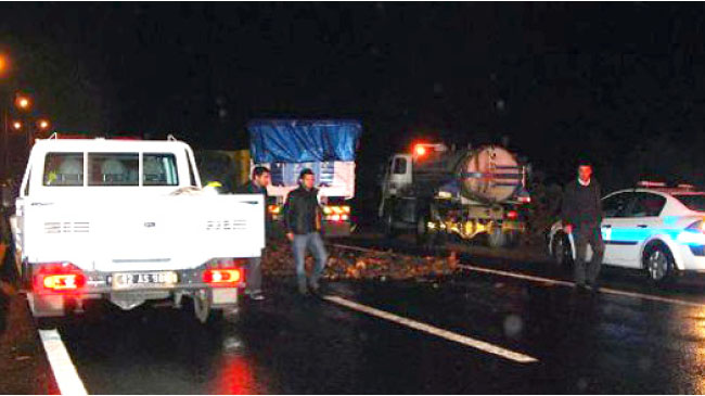 Zincirleme trafik kazası: 8 yaralı