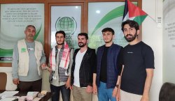 Bingöl`de üniversiteliler Gazze için 81 Bin TL`lik bağış yaptı