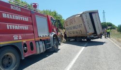 Bingöl`de kamyonet takla attı! 1 Ölü 3 Yaralı