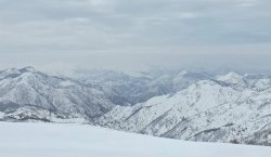 Sülbüs Dağı`nda zorlu kış tırmanışı