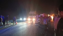 Ekinyolu mevkiinde kaza: 3 yaralı