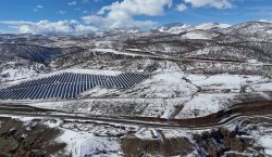 Bingöl`de kar sonrası güzel manzaralar ortaya çıktı