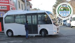 Genç Belediyesi 4 Minibüs Hattını 10 Yıllığına Kiraya Veriyor