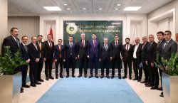 Bingöl heyetinden Bakan Kurum`a ziyaret