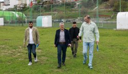 Vali Çelik, yeni saha alanını yerinde inceledi!